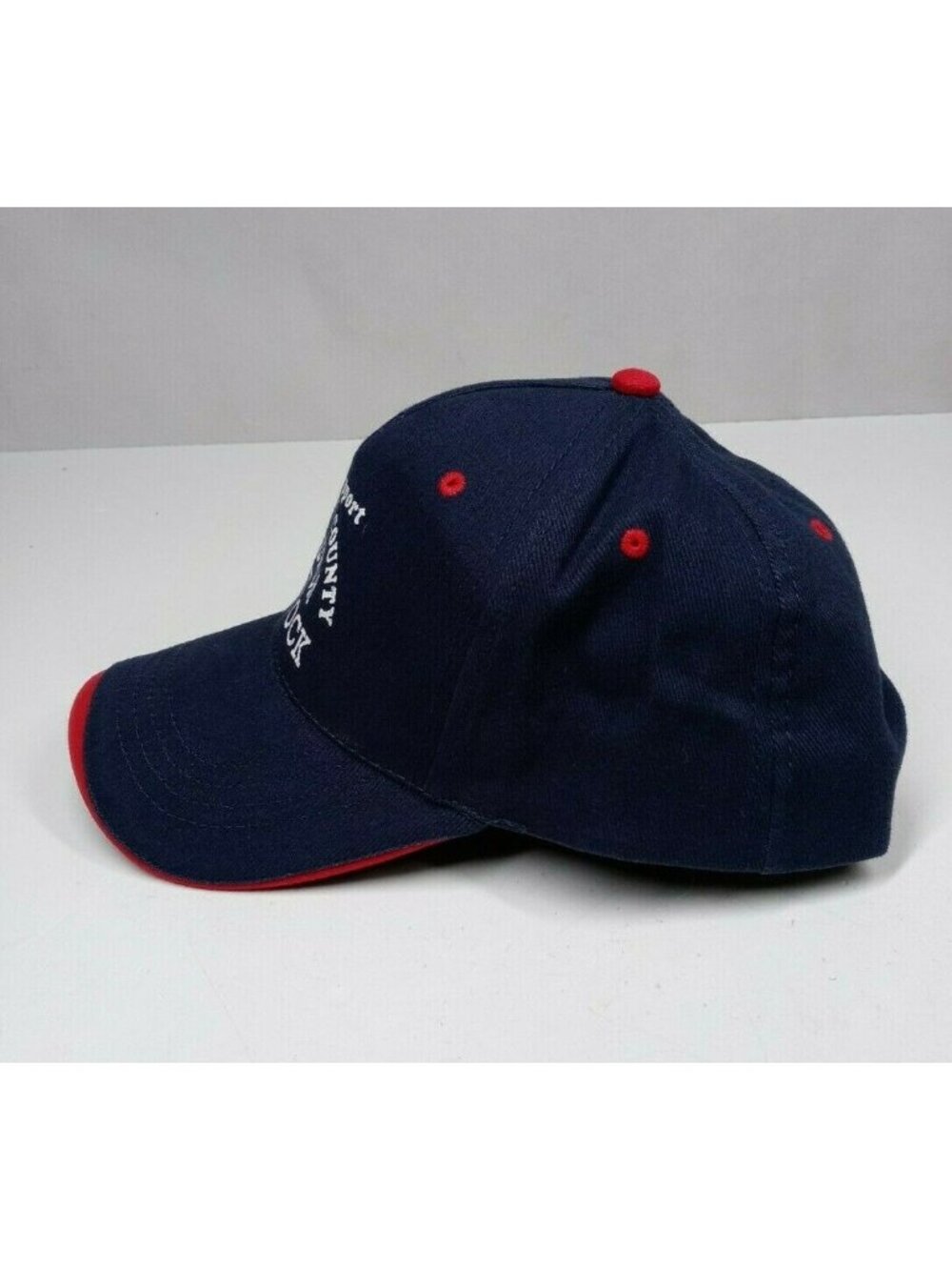 Vintage We Support Lawrence County Junior Lifestock Adjustable Baseball Cap - Picture 5 of 7